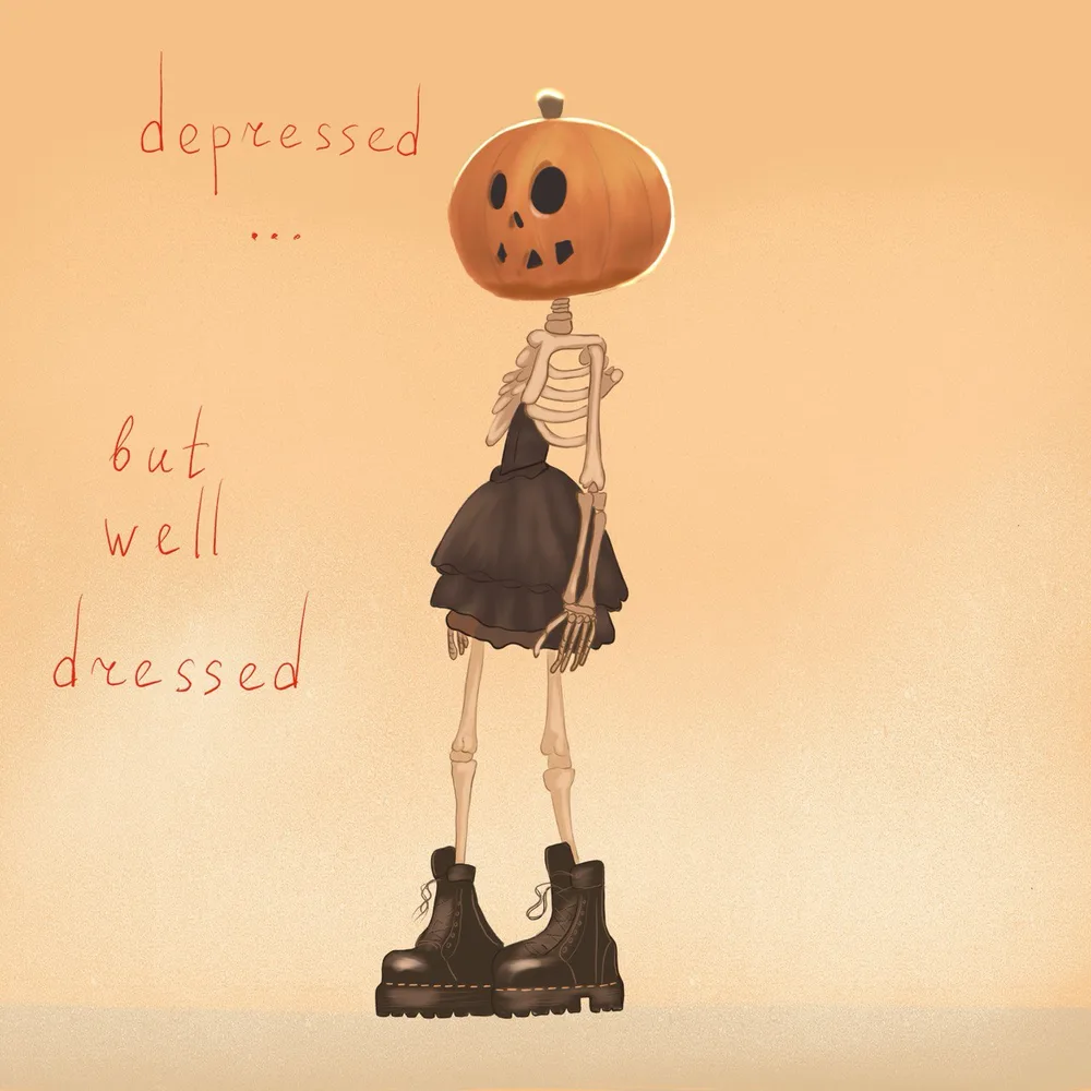 Depressed but well dressed