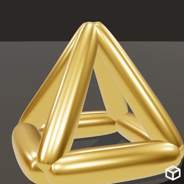 Gold Pyramid · Study #PYRAMID/