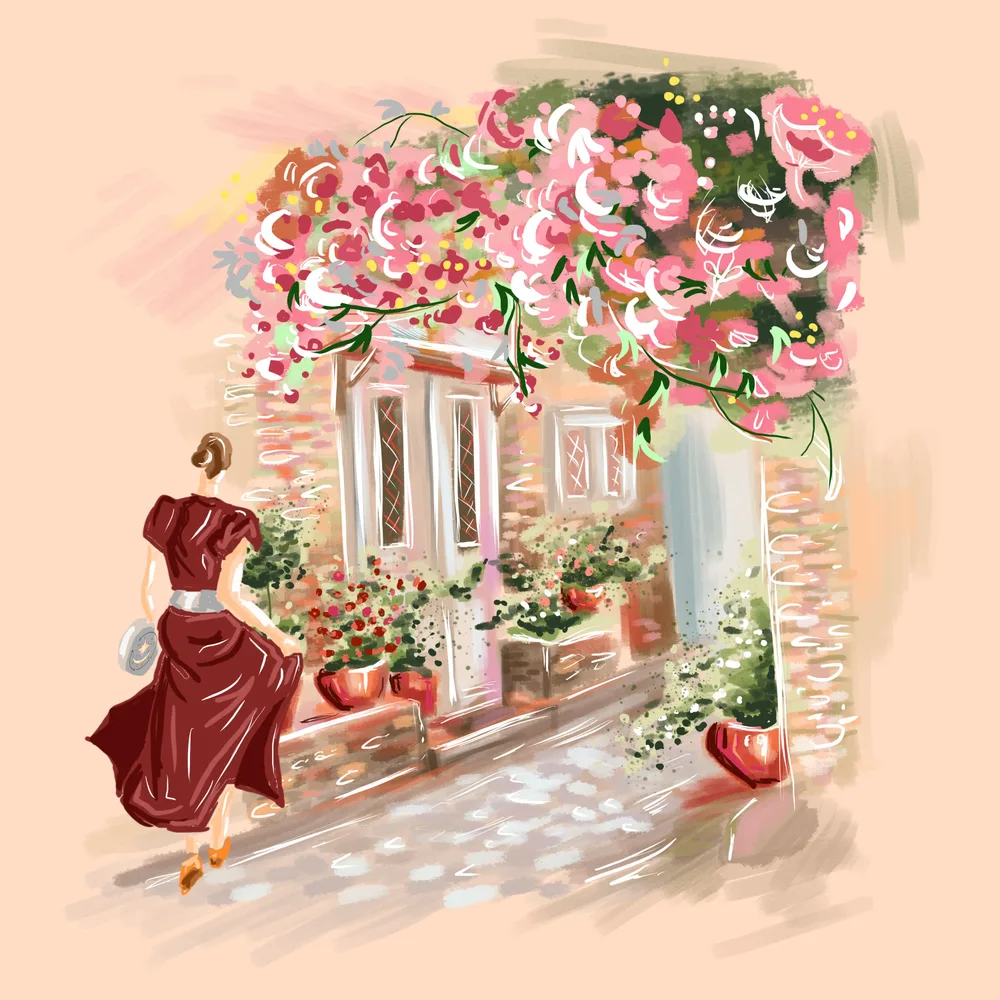 A walk through the flower city