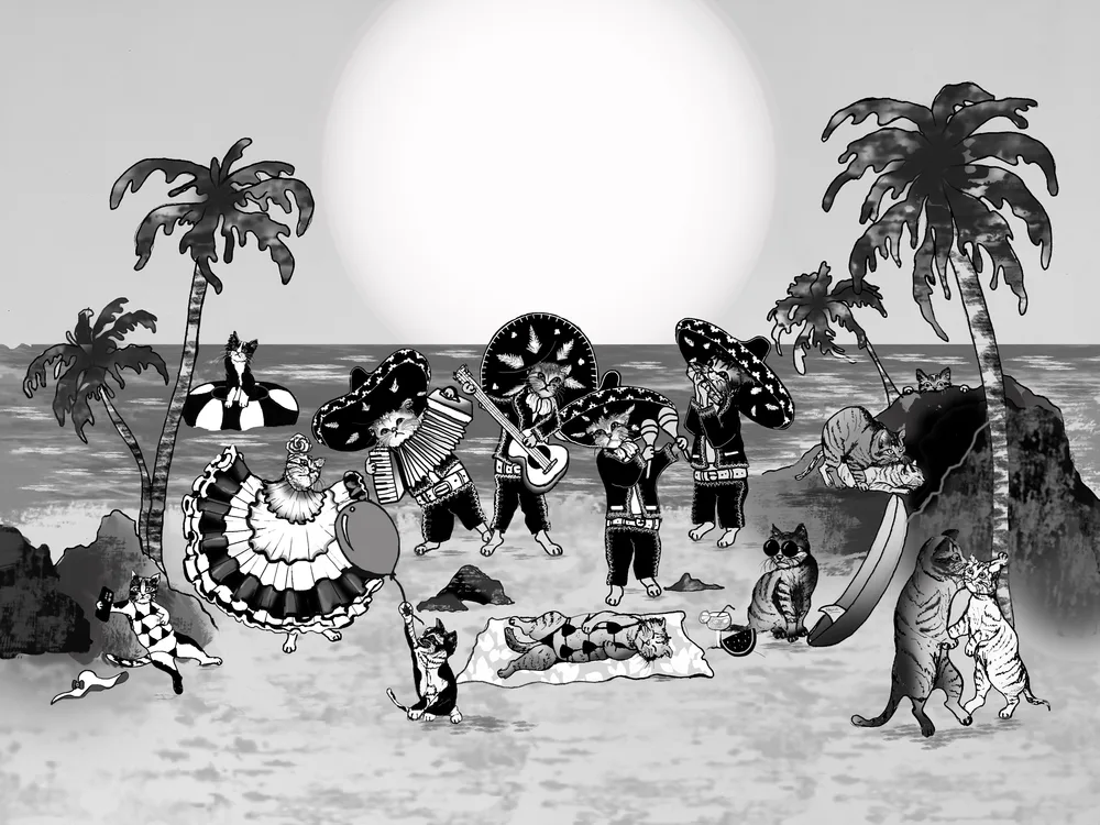 The Cats' Beach