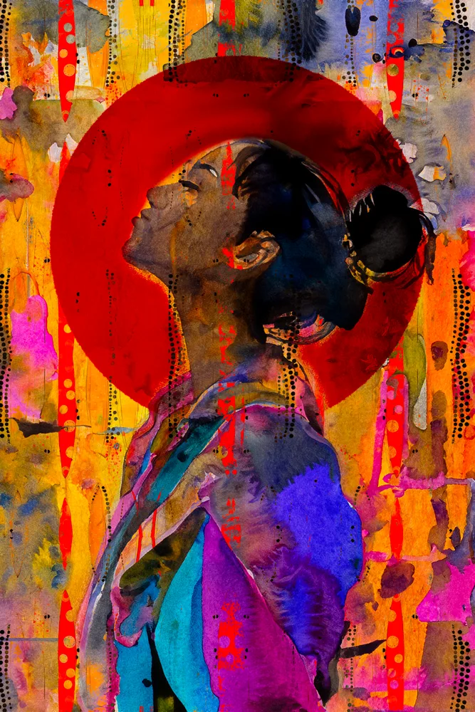 When art has a voice by @TheSamosaRani and @Blue2black