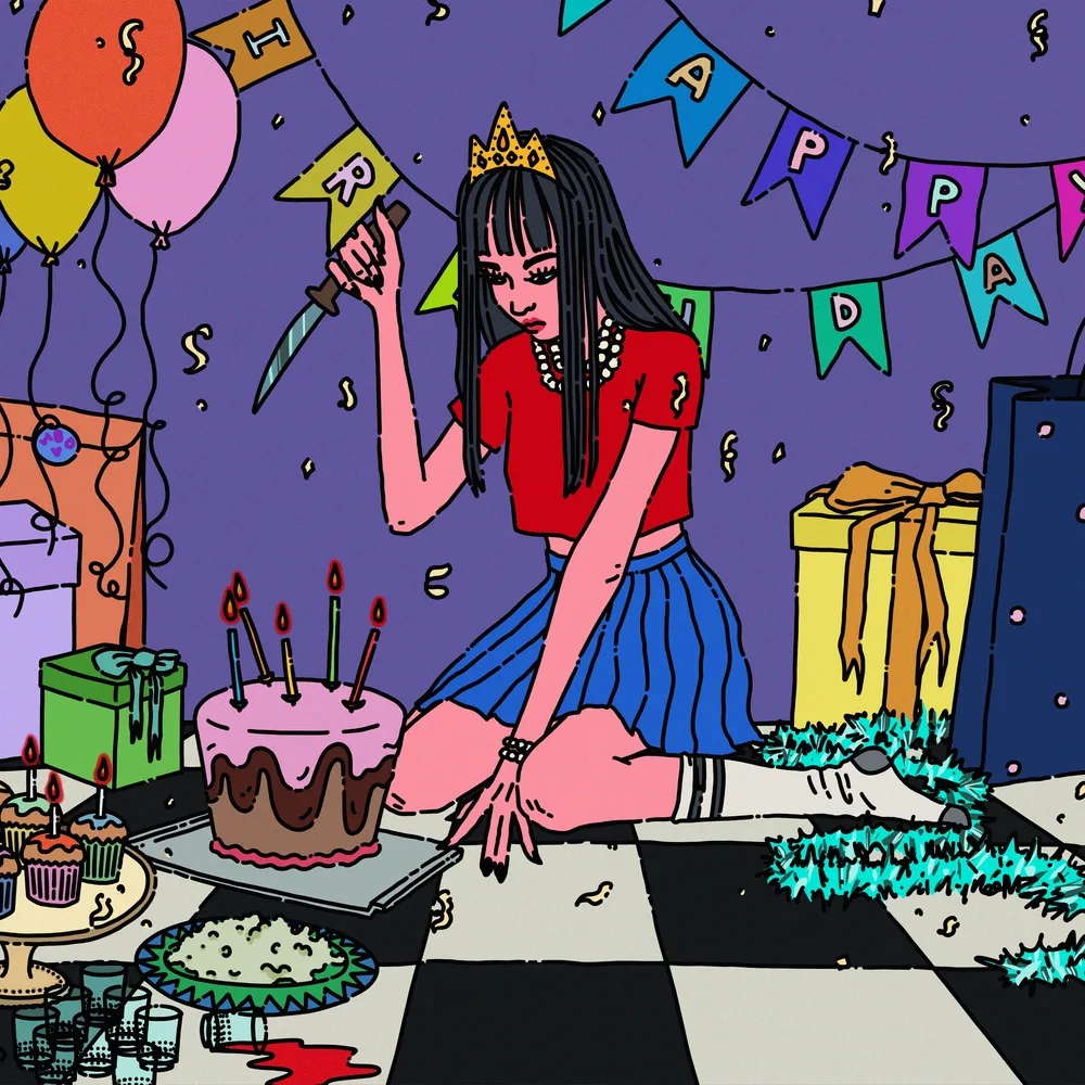 bloody cake