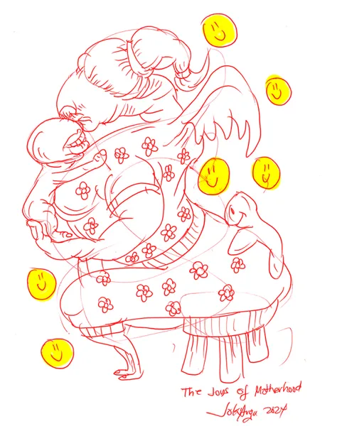 the joys of motherhood