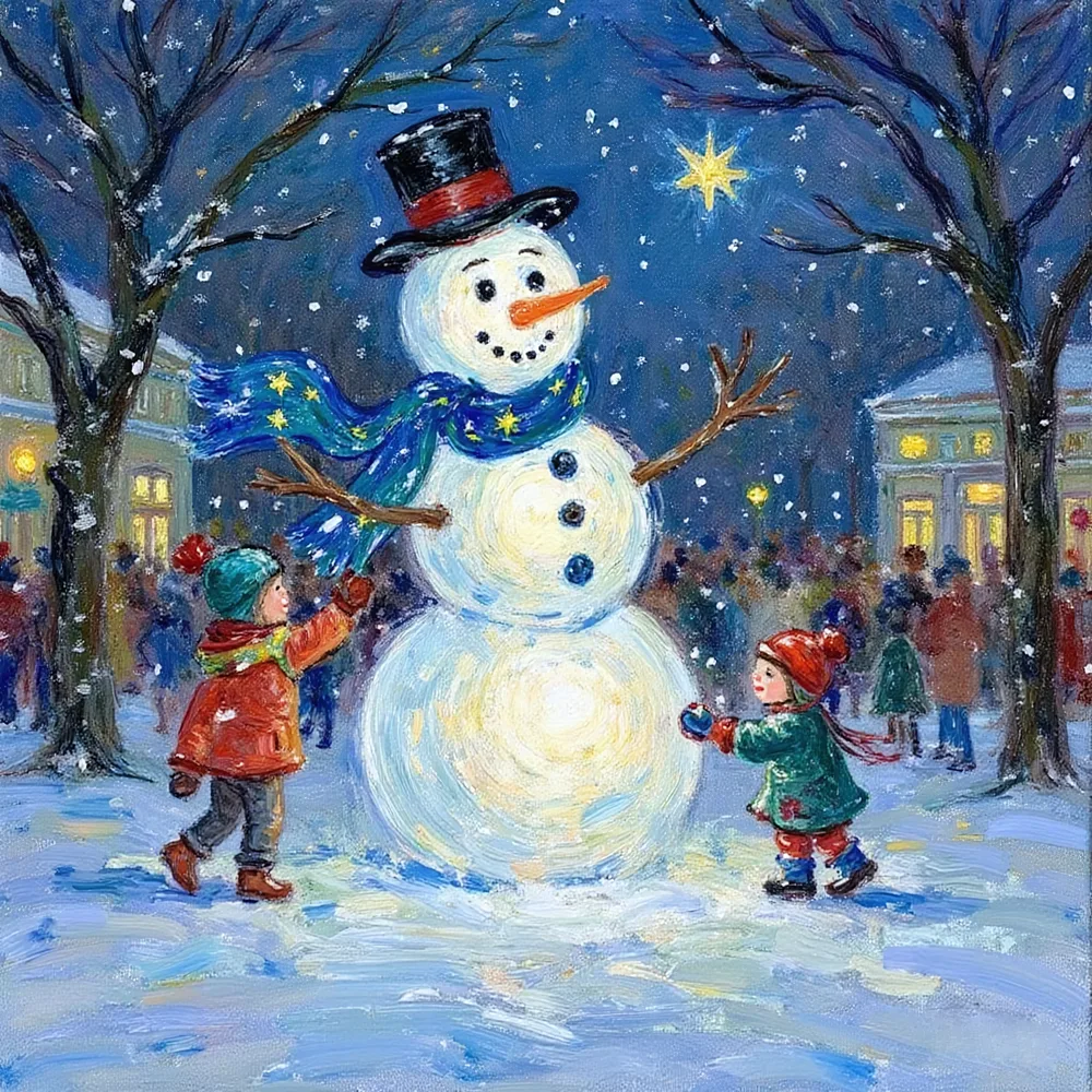 Serenity #240 - Happy Snowman