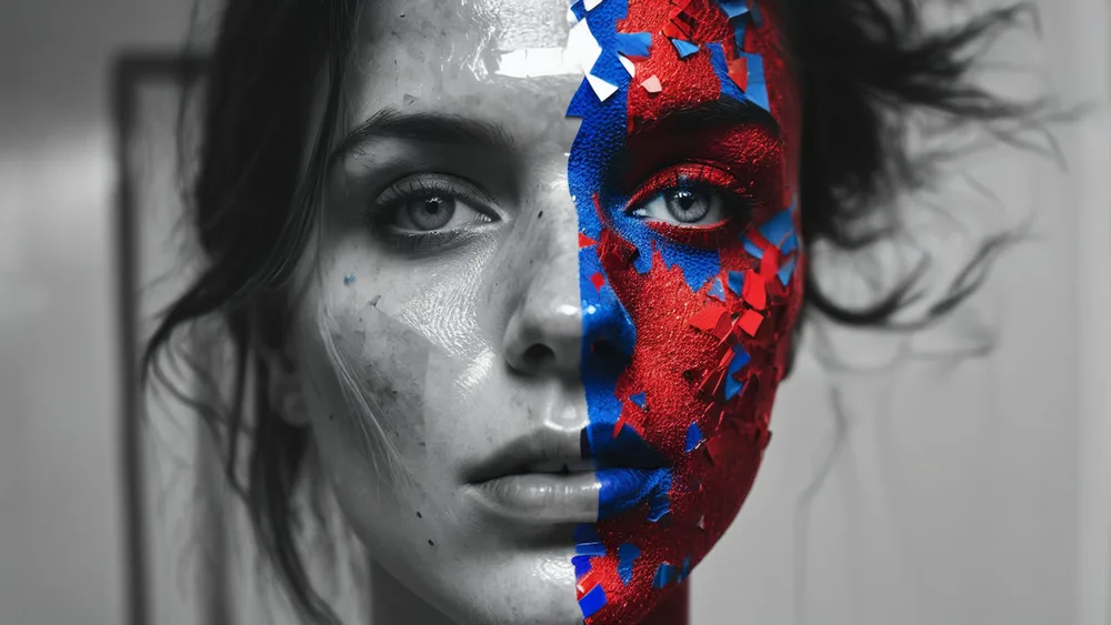 chaos of color