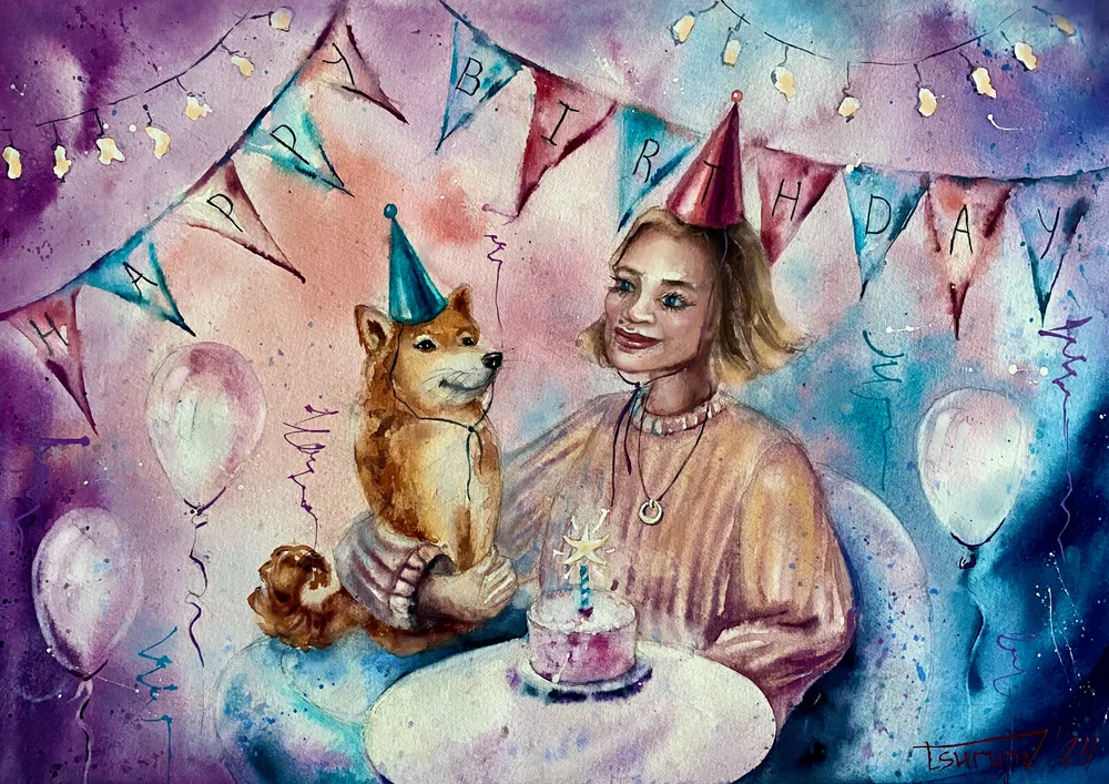 Amico at the Birthday Party