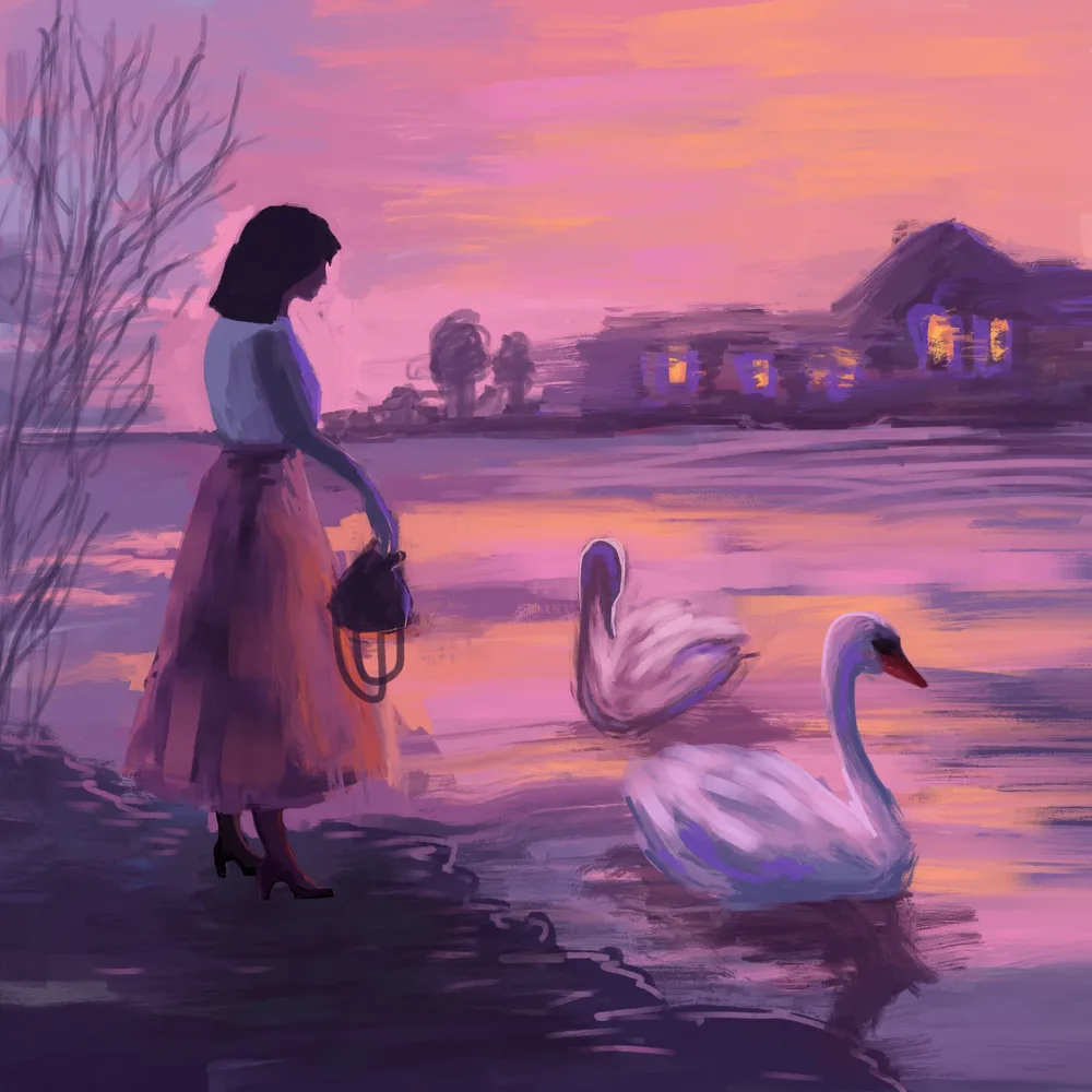 Echo of the sunset