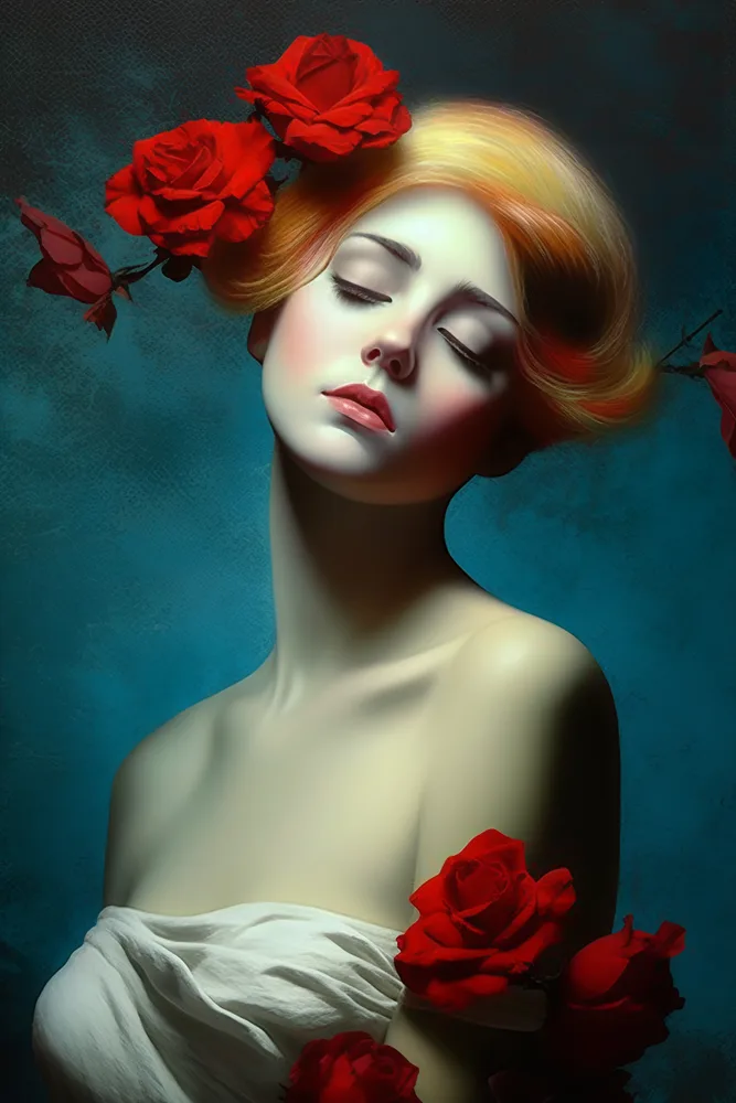 “Roses In Her Hair”