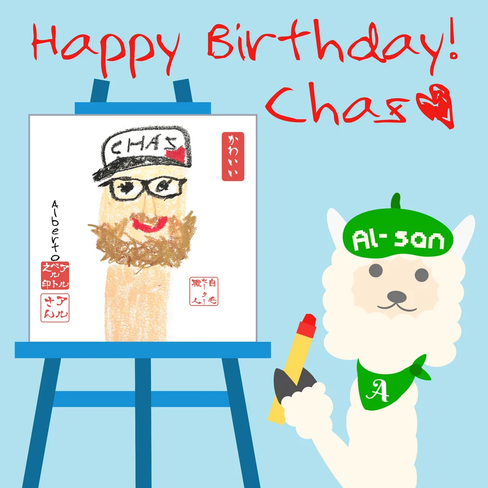Happy Birthday Chaz