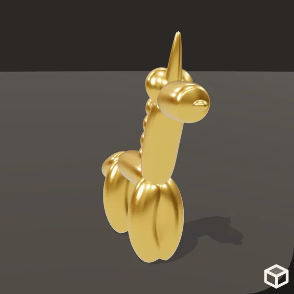Gold Unicorn · Study #UNICORN/