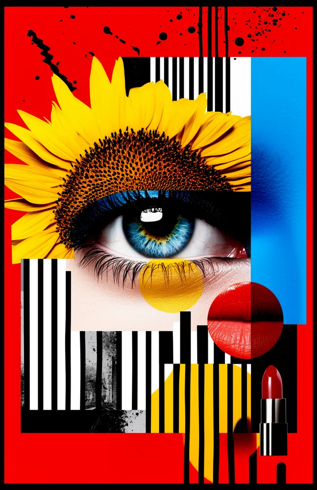 👁️🌻💋💄♥️