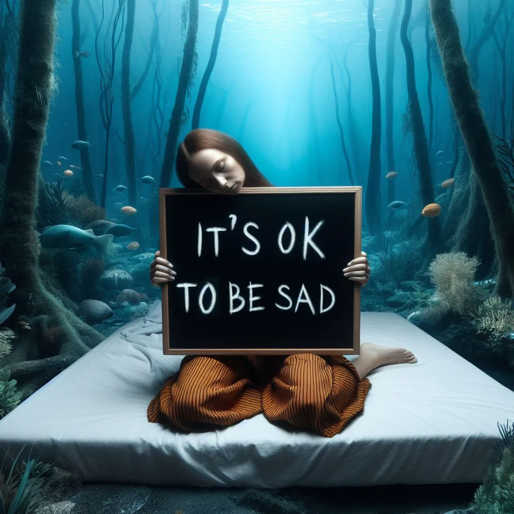 It's ok to be sad