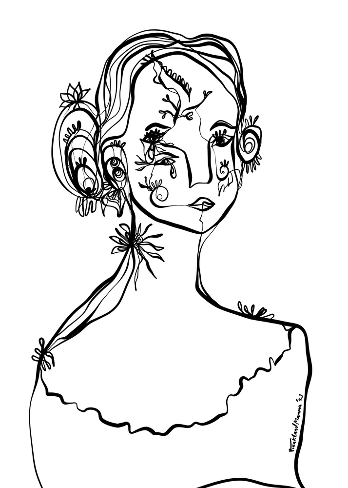 1Line Portrait #3