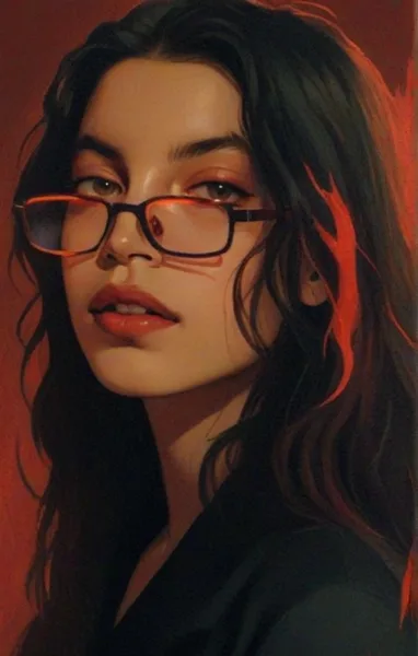 A girl from the gates of hell