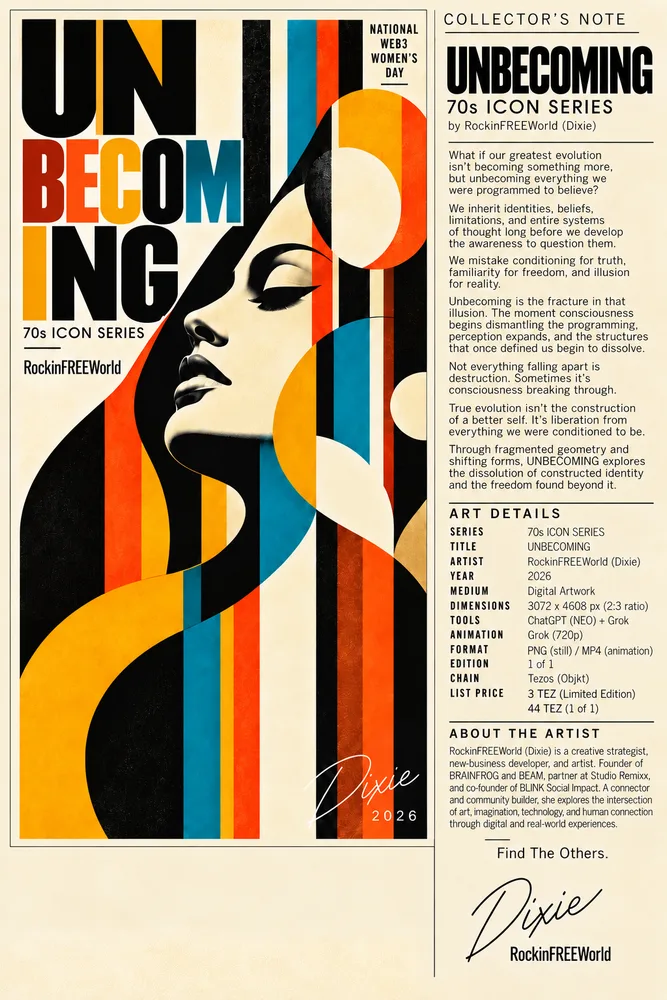 UNBECOMING-The Collector’s Note