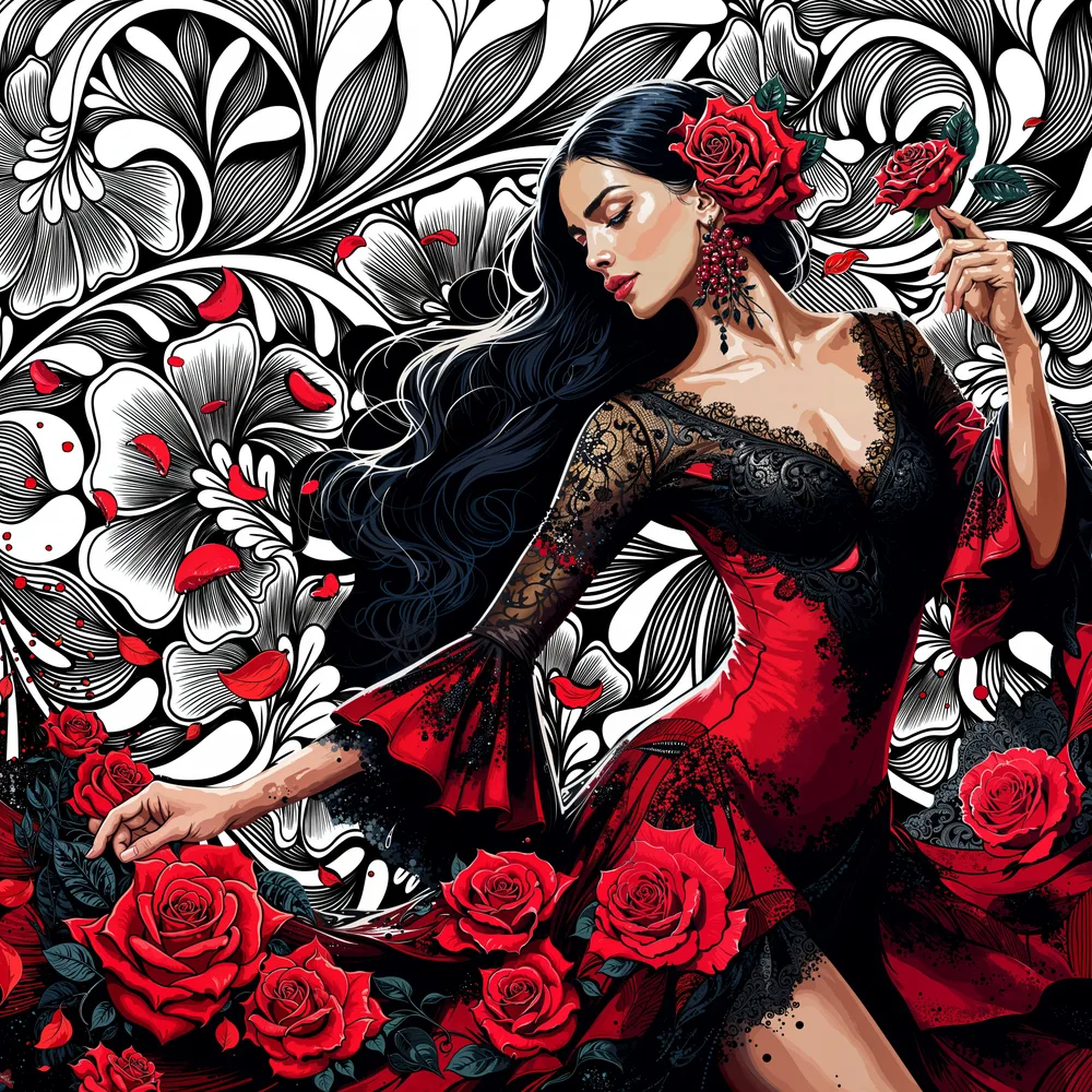 Crimson Spell of Stillness