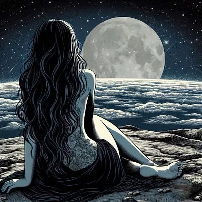 "The Moon of My Dark Night"