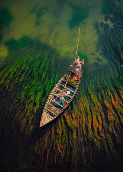 সবুজ নাদির নৌকা (Green river boat)