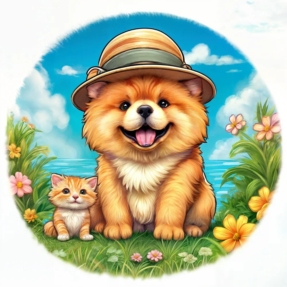 Friends on vacation