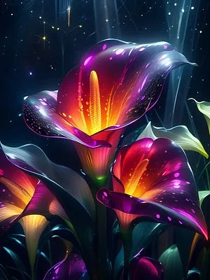 Ethereal Glow: Calla Lily
