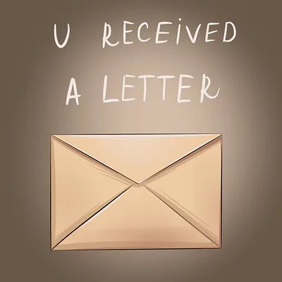 You received a letter
