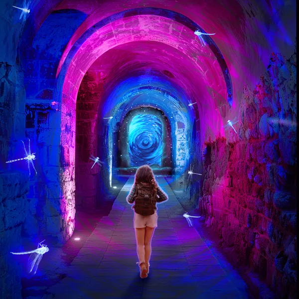 Guided by light