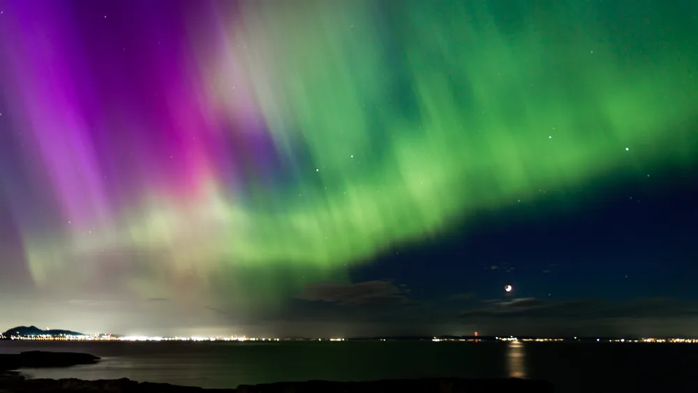 Northern Lights Over the Firth