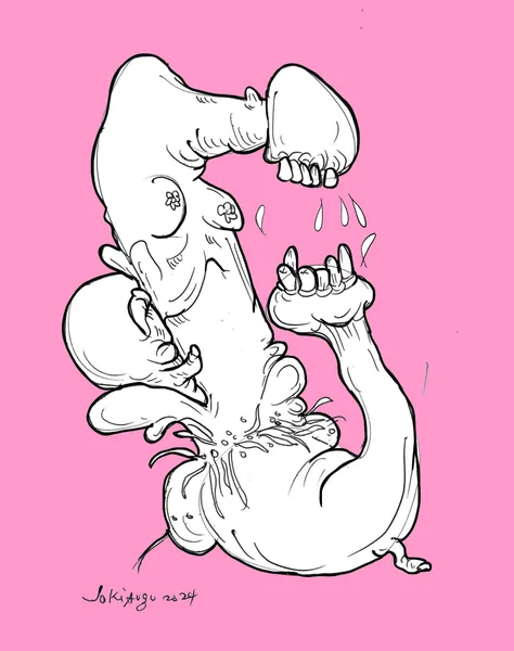 collaboration of body parts