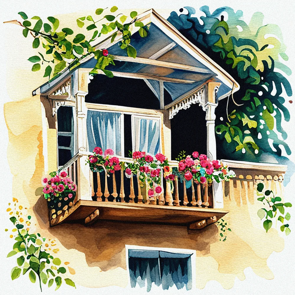 Serenity #84 - The balcony