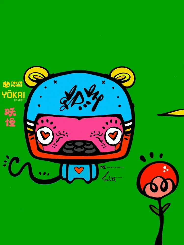 Yokai birds by Zaneta x Tokyo Punks YŌKAI by SABET