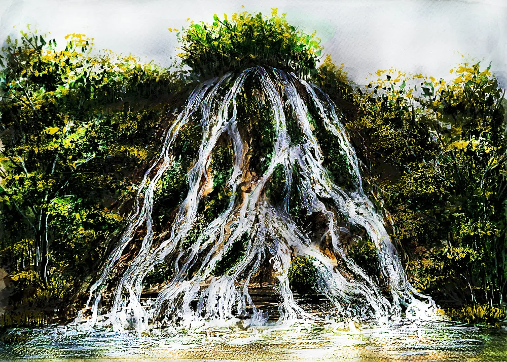 Emerald Waterfall