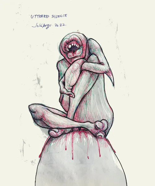 uttered silence