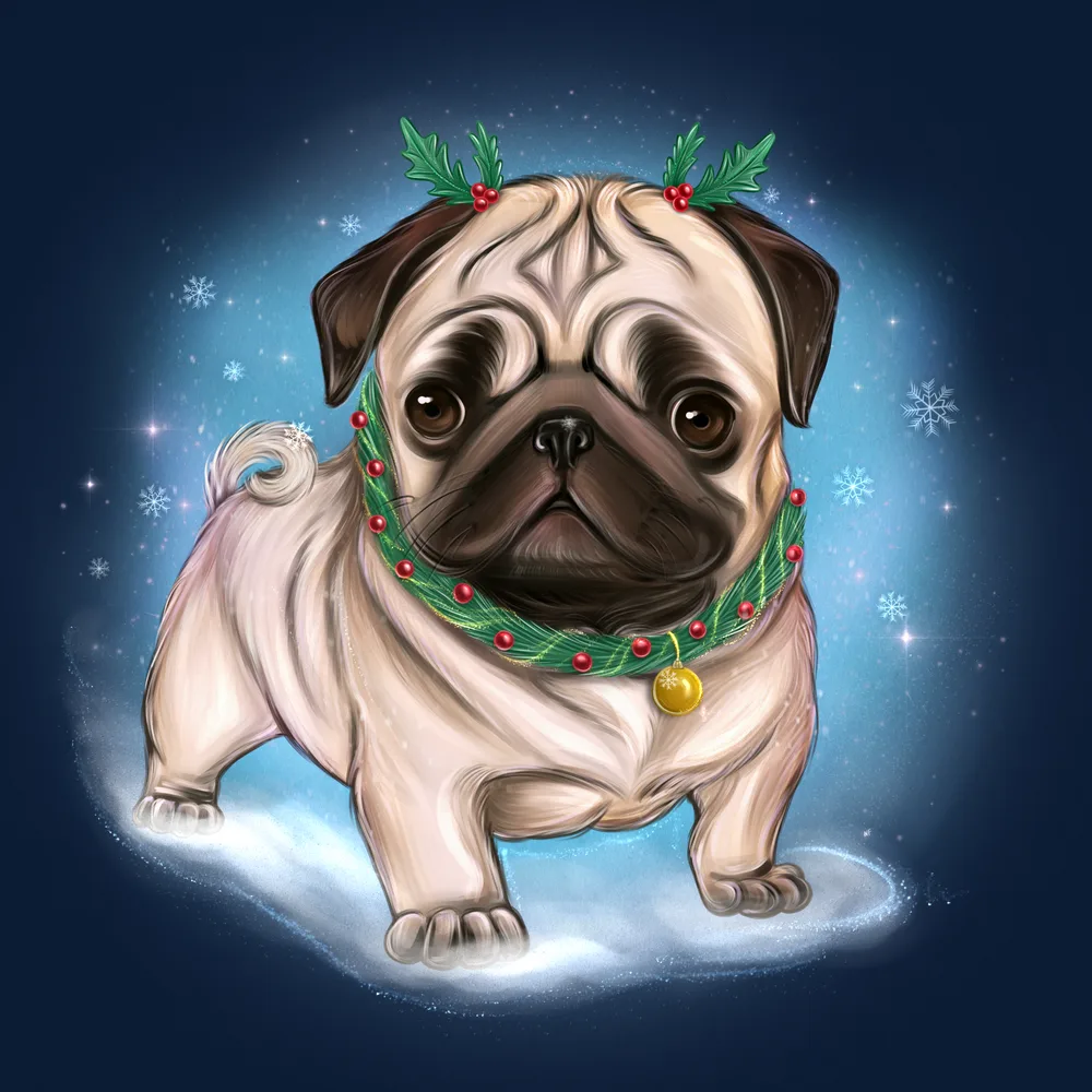 Christmas Pug 🎄