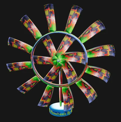 3D pinwheel #81 Ringlete Collab with  Angel Artist