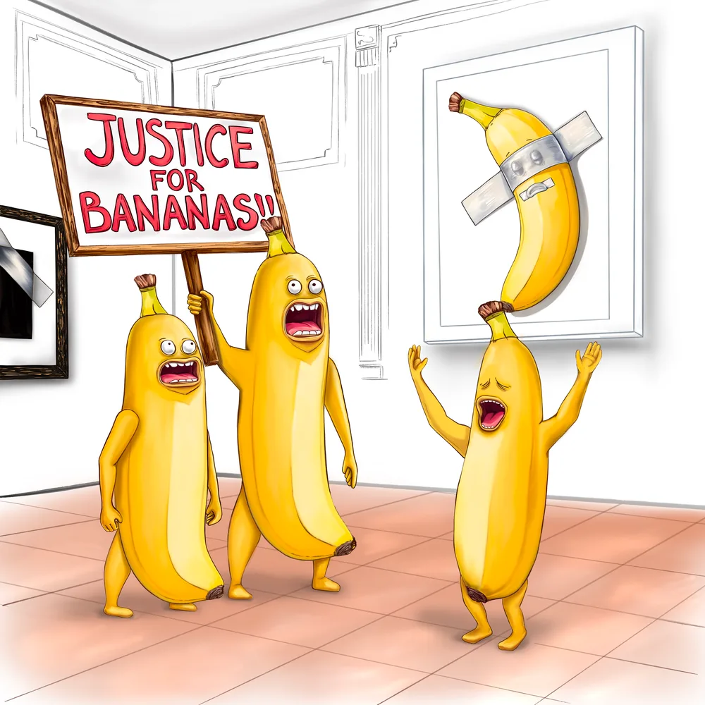 Banana standoff