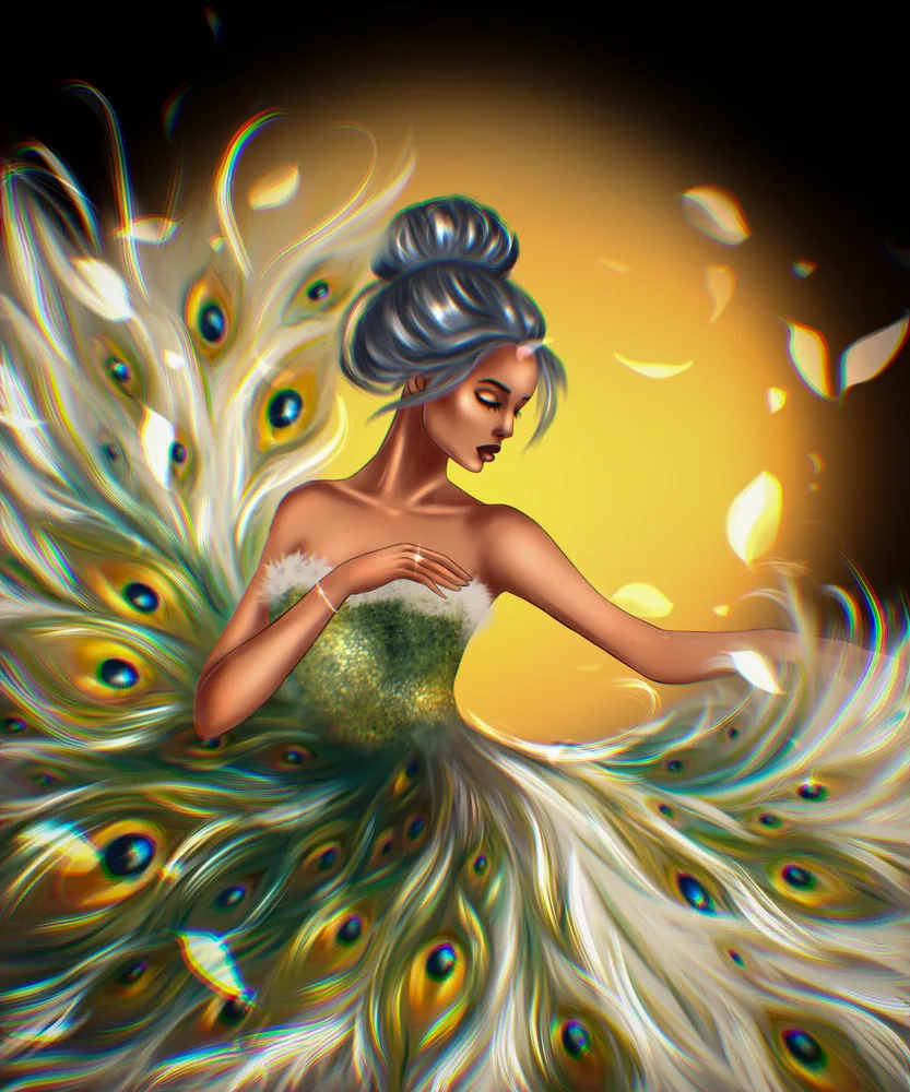 "Peacock Moon Dance"