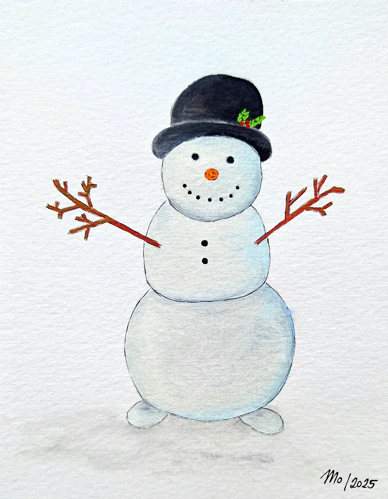 Monika's Art: Christmas Card 2025