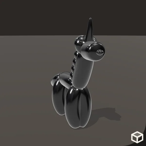 Obsidian Unicorn · Study #UNICORN/