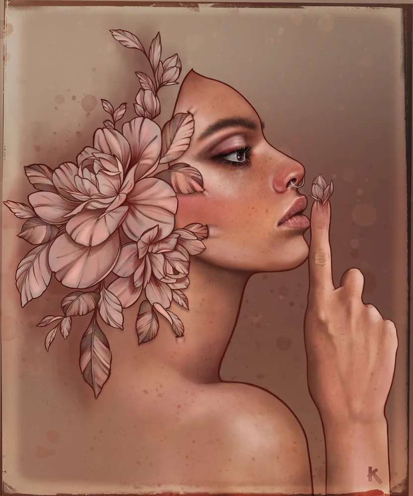 She Wore Silence Like a Flower