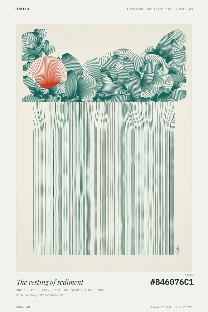 The resting of sediment · Study #B46076C1