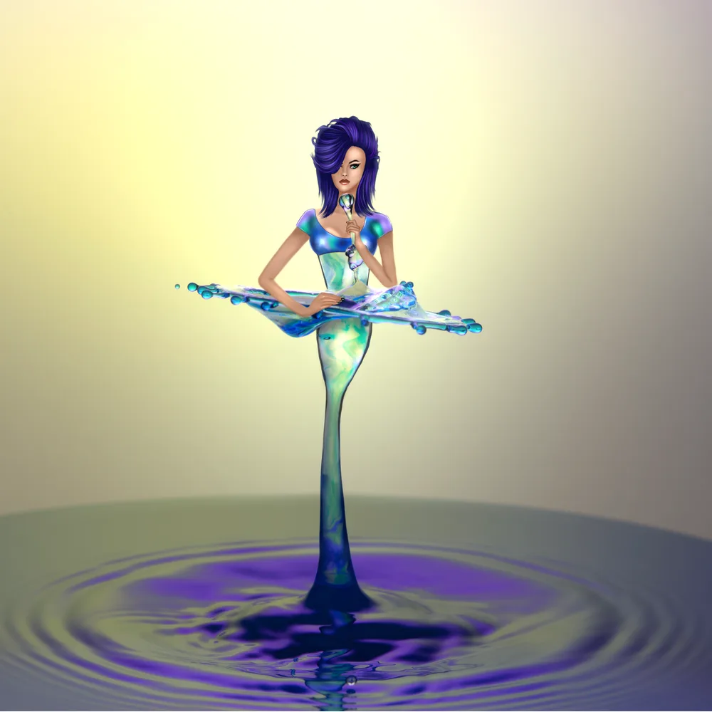 Mermaid is singing