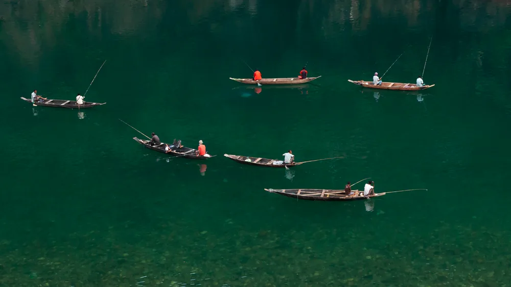 Fishing at The Umngot River