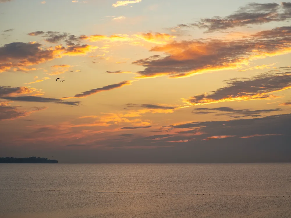Sunrise over Mediterrenean