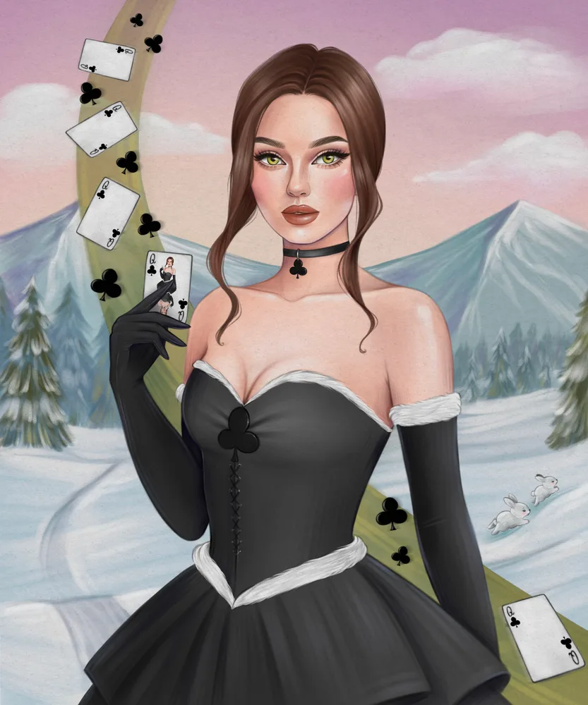 Queen of Clubs♣️
