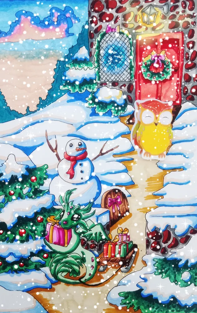 Сhristmas dragon