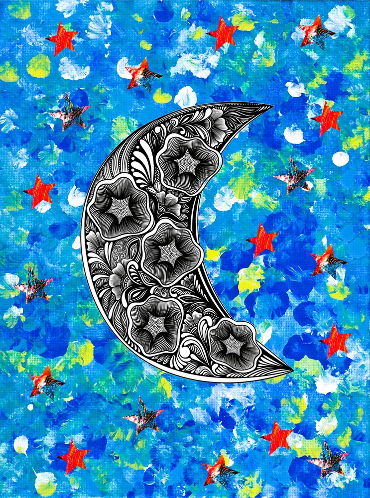 Blue Sky X Luna by Anna Zubarev