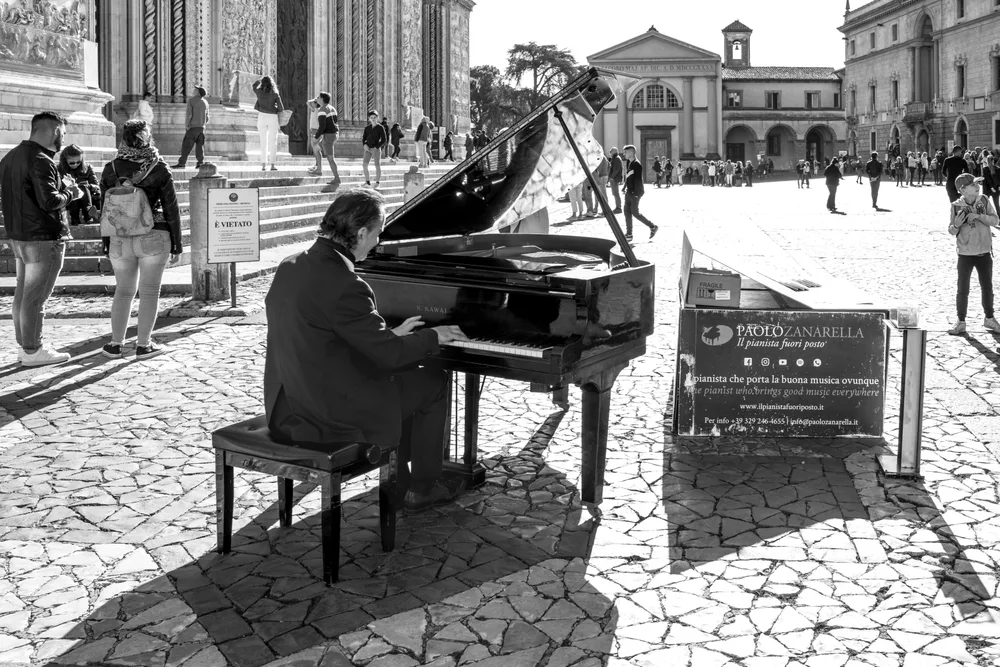 The Pianist Out of Place