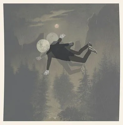 Moonsuit Falls to the Moon