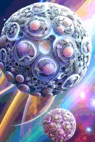 Flowers of cosmic paradise. #6
