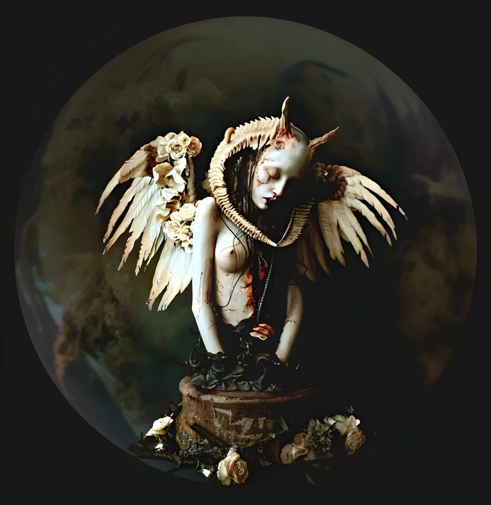 Hybrid Angel....full moon offering